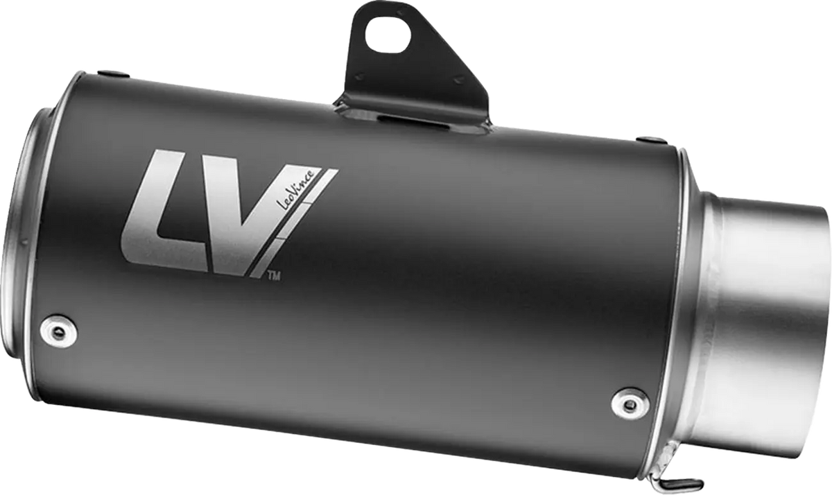 Leovince LV-Corsa Slip-On Muffler Black for Triumph Tiger 800