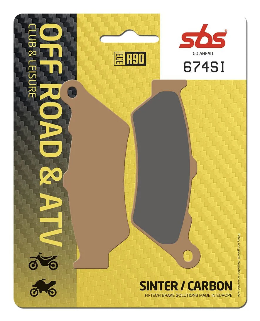 Sbs Si Offroad Sintrede Bremseklodser - Foran