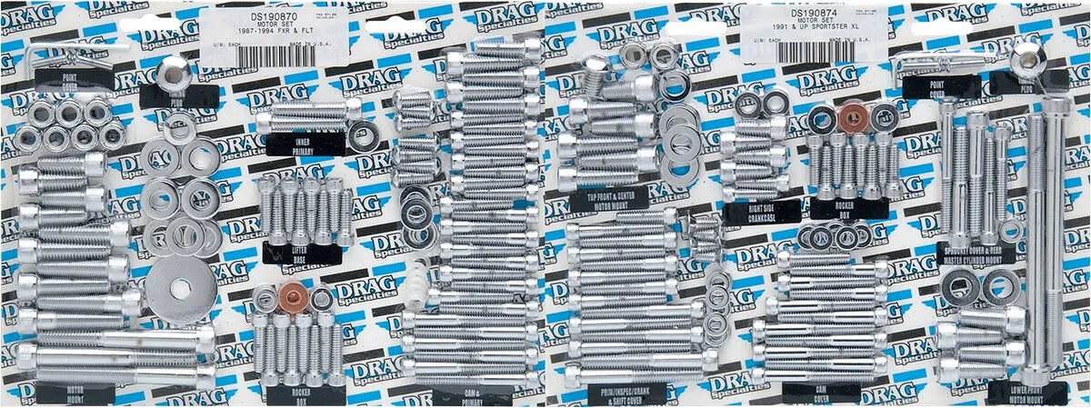 Drag Specialties Socket Head Motor Bolt Set for HD Sportster XL