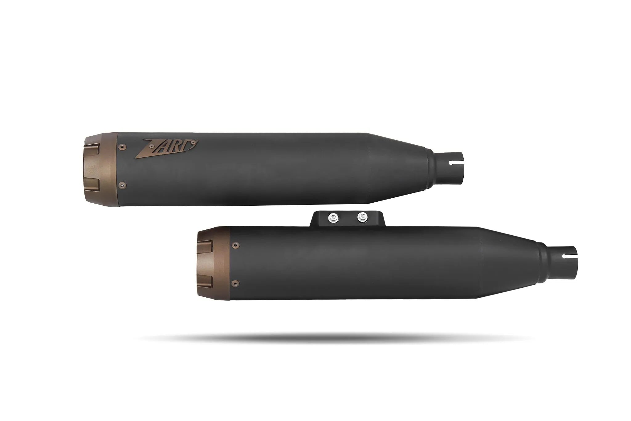 Zard Overlapped Slip-ons Muffler For Hd-softail M8