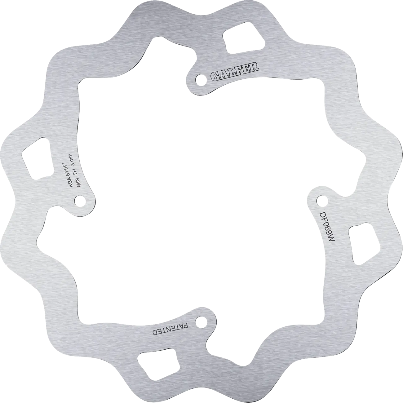 Galfer Standard Brake Rotor For Motorcycles - Rear