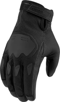 Icon Hooligan Ce Gloves For Sport Riding - Black