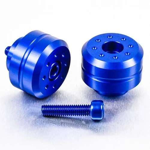 Pro Bolt Aluminium Bar Ends - Blue