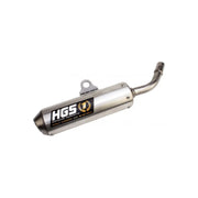 Hgs 2-takts Lyddæmper Aluminium/Stål Udstødning