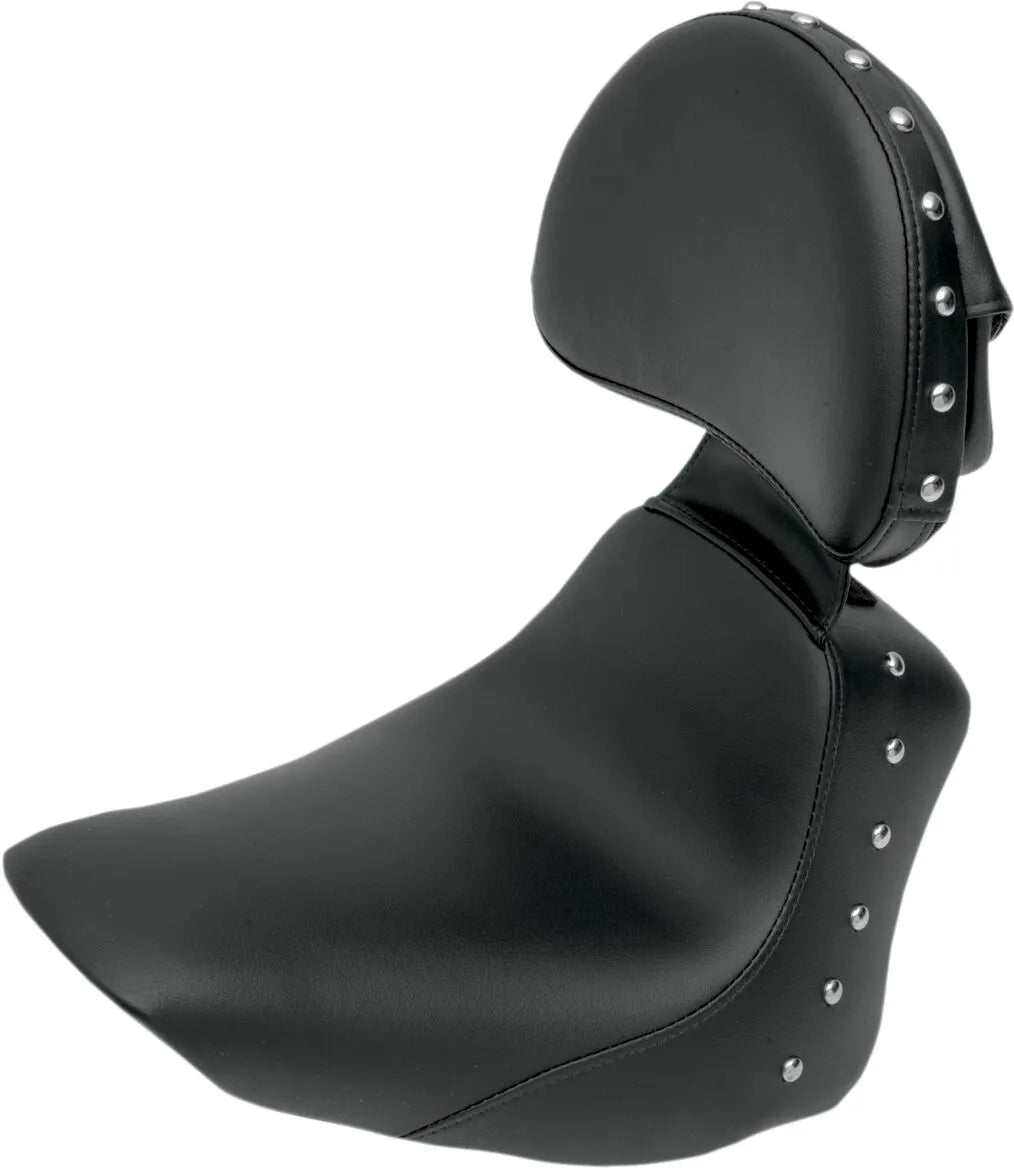 Saddlemen Heels Down Solo Seat - For Harley Davidson