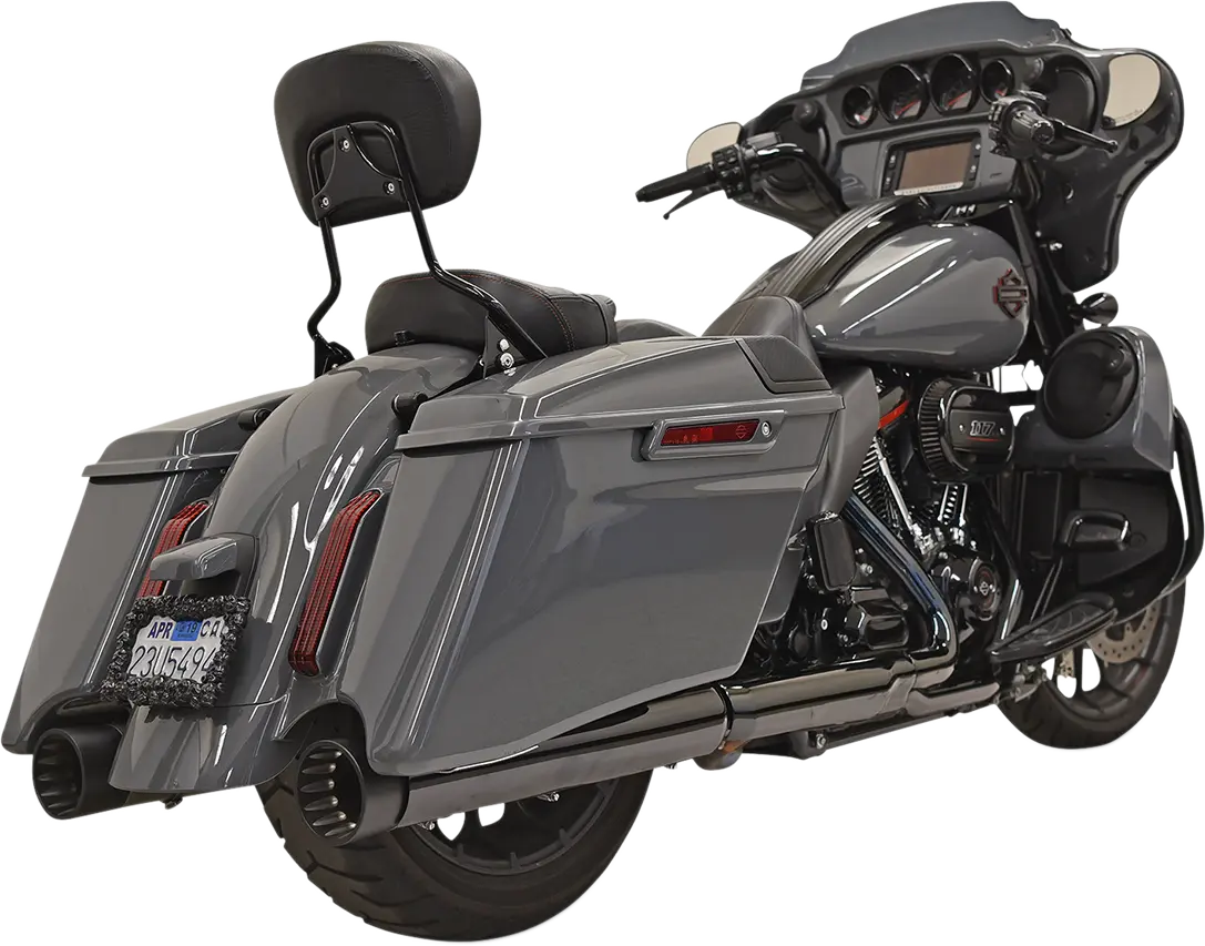 Bassani Xhaust Dnt Straight Can Slip-on Lyddæmpere Krom
