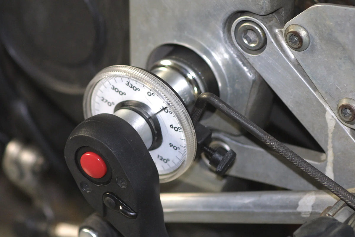 Bikeservice Torque Angle Gauge 1/2" Drive Stainless Steel