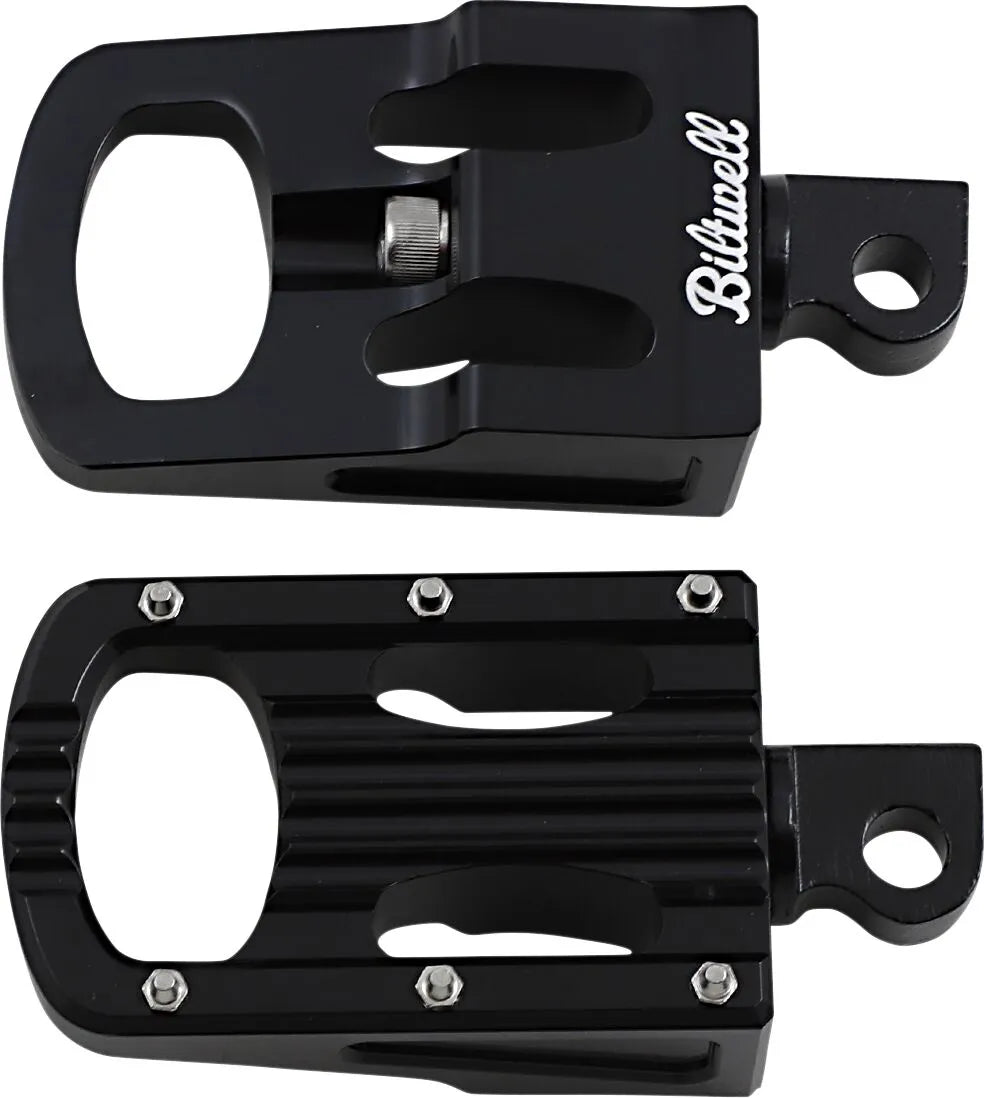 Biltwell Punisher Foot Pegs - Black Aluminum