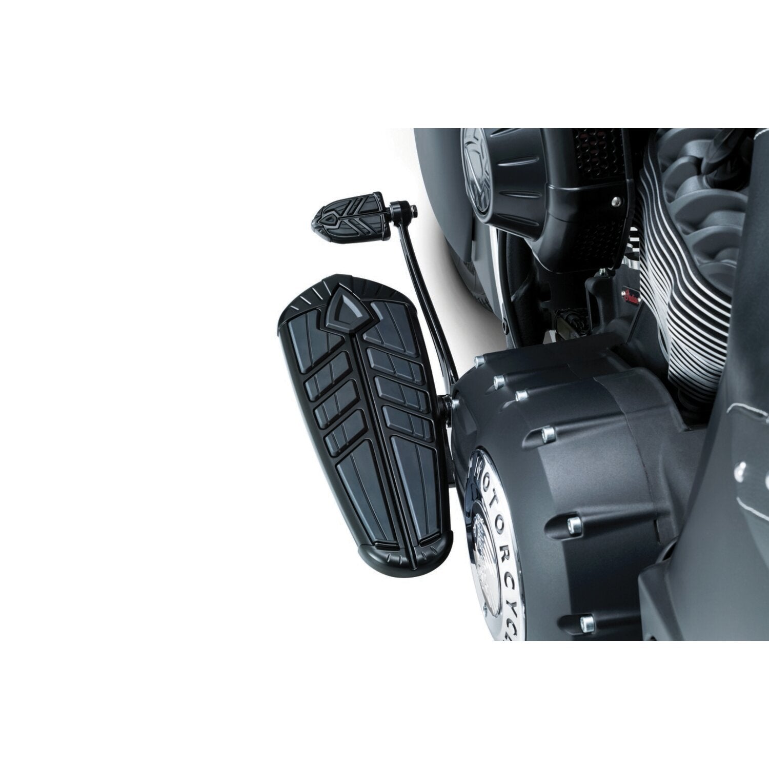 Kuryakyn Spear driver floorboard inserts satin black