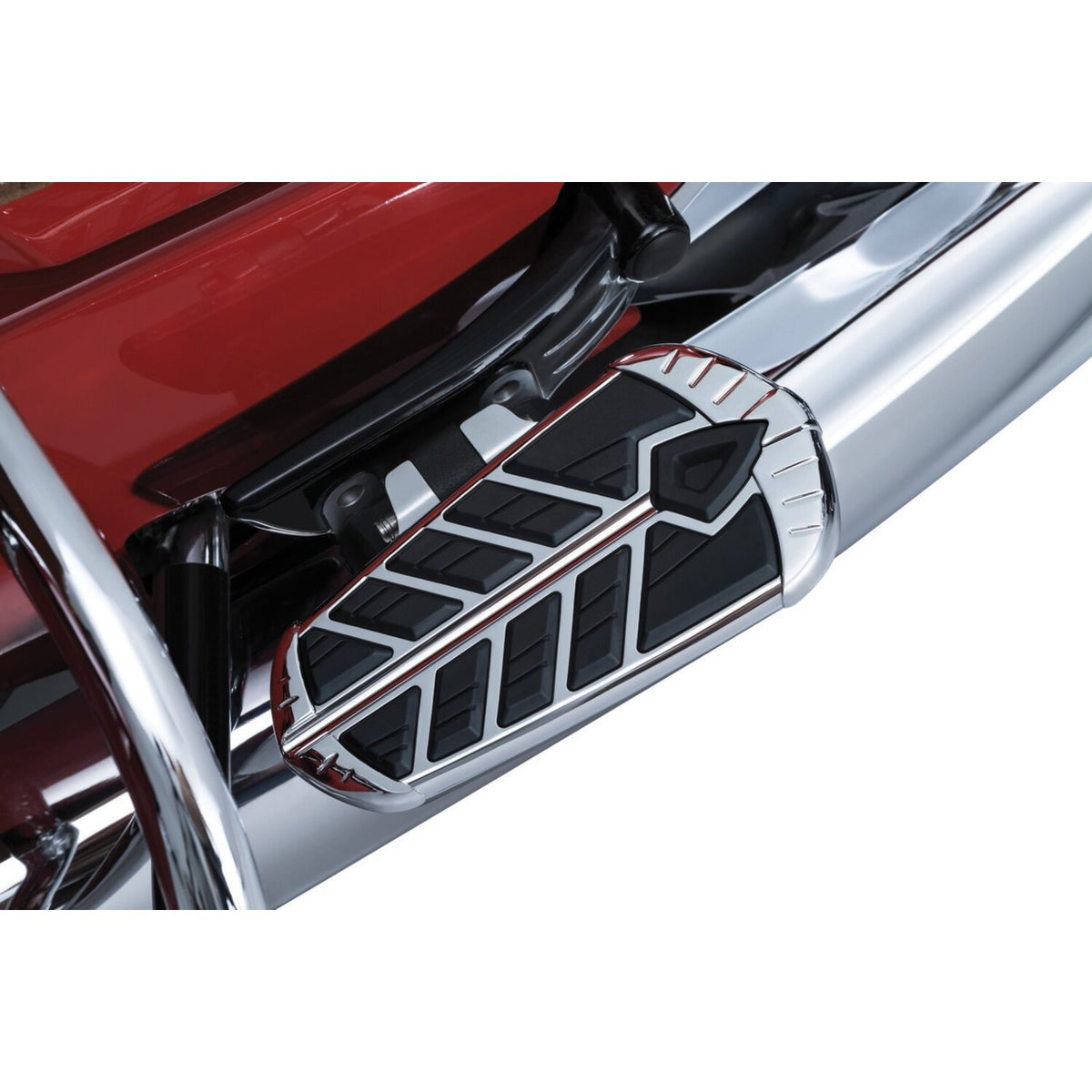 Kuryakyn Spear passenger floorboard inserts chrome