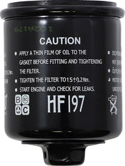 Hiflofiltro Oil Filter Hf197