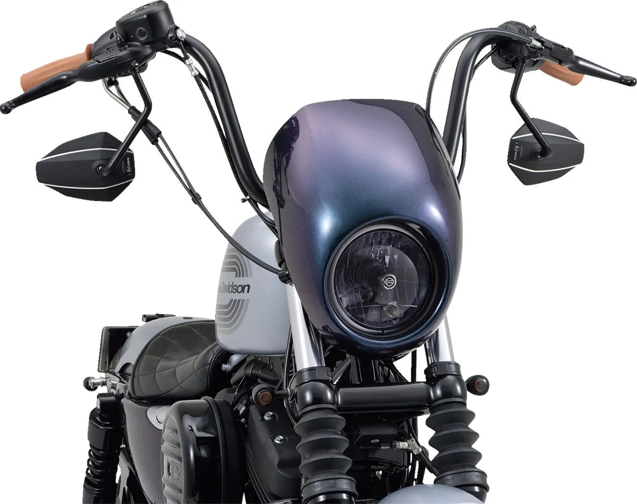 Daytona Aluminum Black Mirror