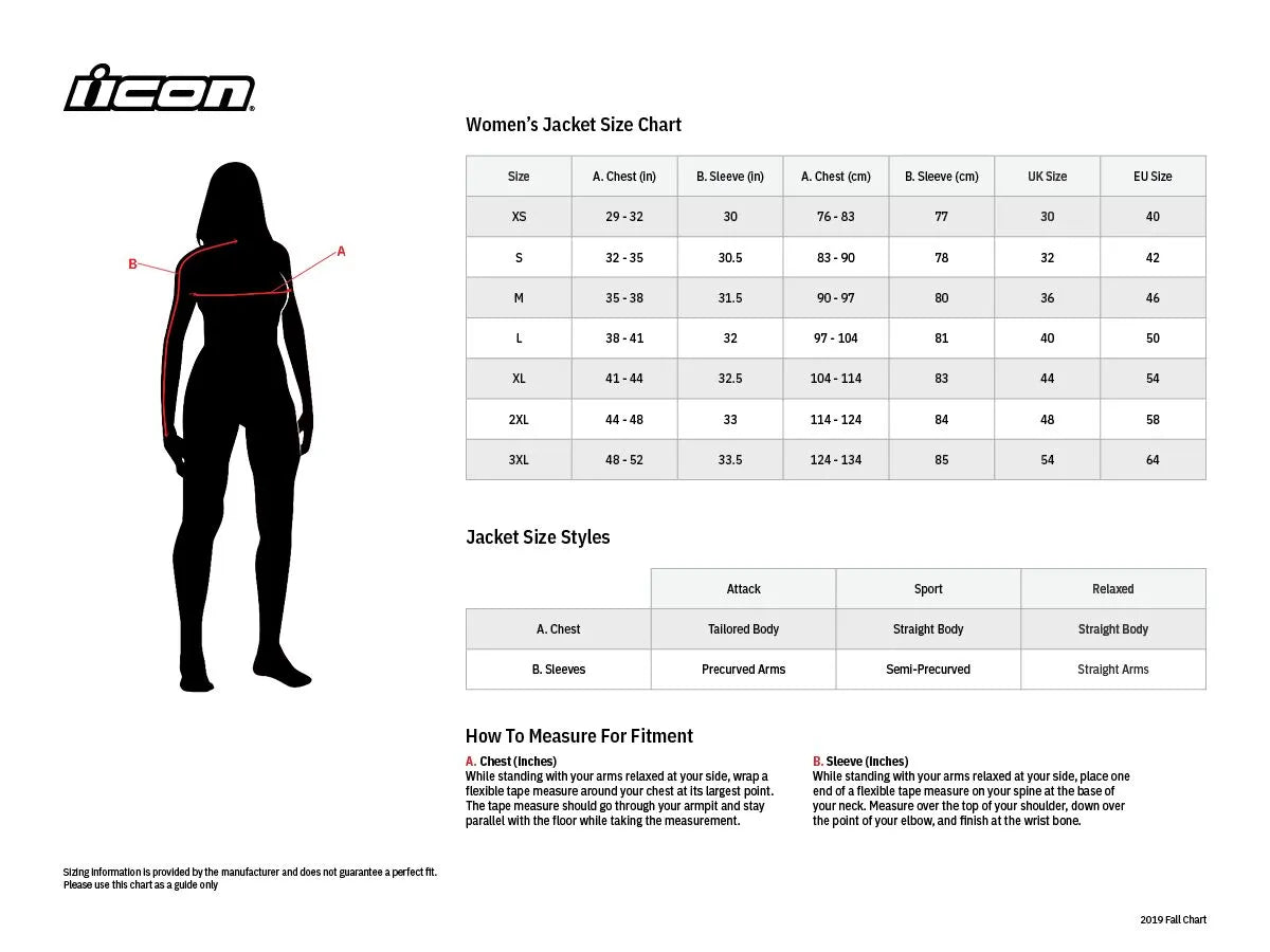 Icon Women's Mesh Af Jacket Foreet Sport - Black