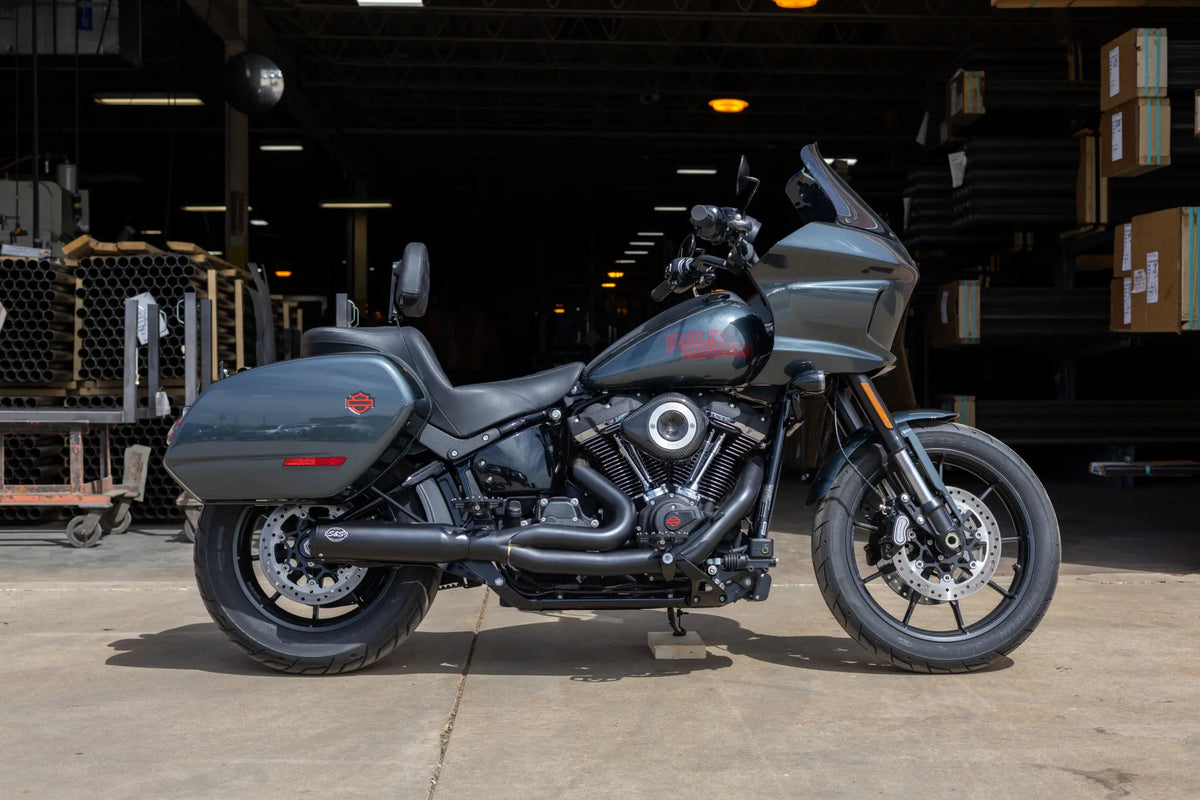 S&S Cycle Qualifier 2-1 Exhaust Stainless for Softail 2018-2024