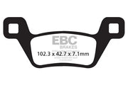 Ebc R Series Sintered Bremseklodser Til Atv - Bag