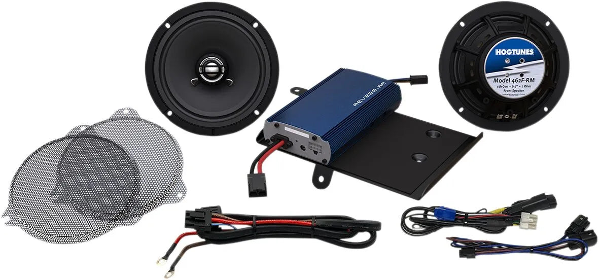 Hogtunes 225w Amp & 6.5" Speaker Kit
