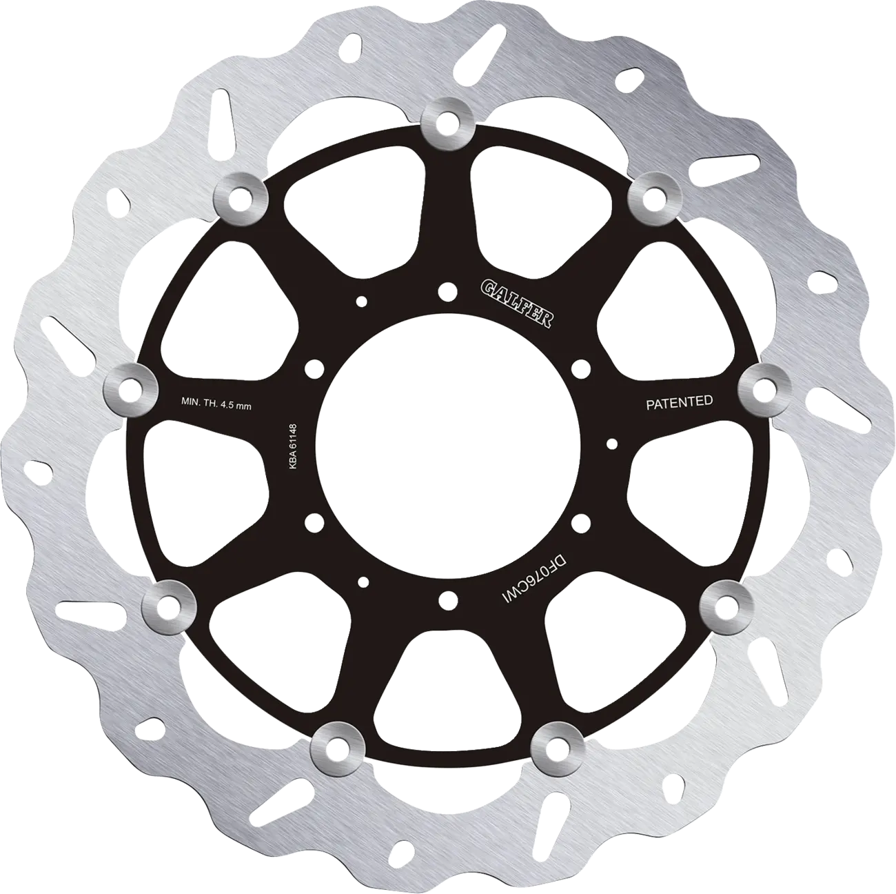 Galfer Brake Rotor For Improved Braking Performance - Front