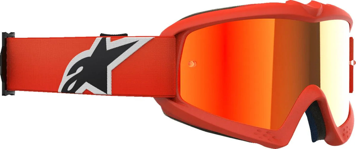 Alpinestars Vision Corp Youth Goggle Orange Mirror-Red