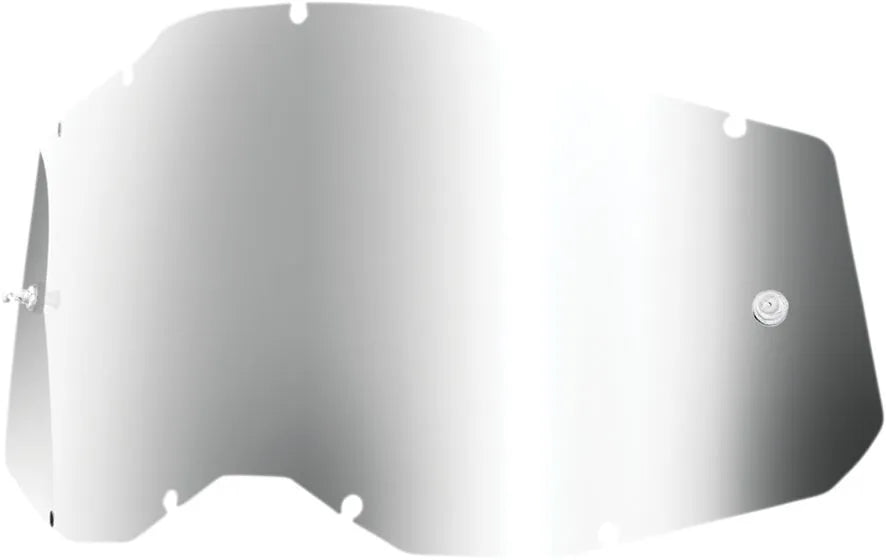 100% Accuri 2 Strata 2 Youth Mirrored Silver Goggle Lens