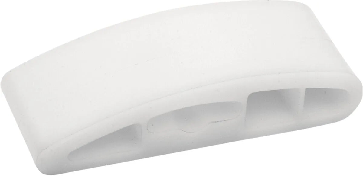 Drag Specialties Primary Chain Adjusting Shoe White Nylon 01-06