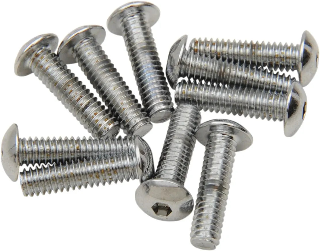 Drag Specialties Button Head Screws 8-32 x 5/8"