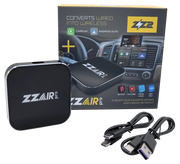 Zzair Converts Wired Apple Carplay and Android Auto to Wireless – Helmets