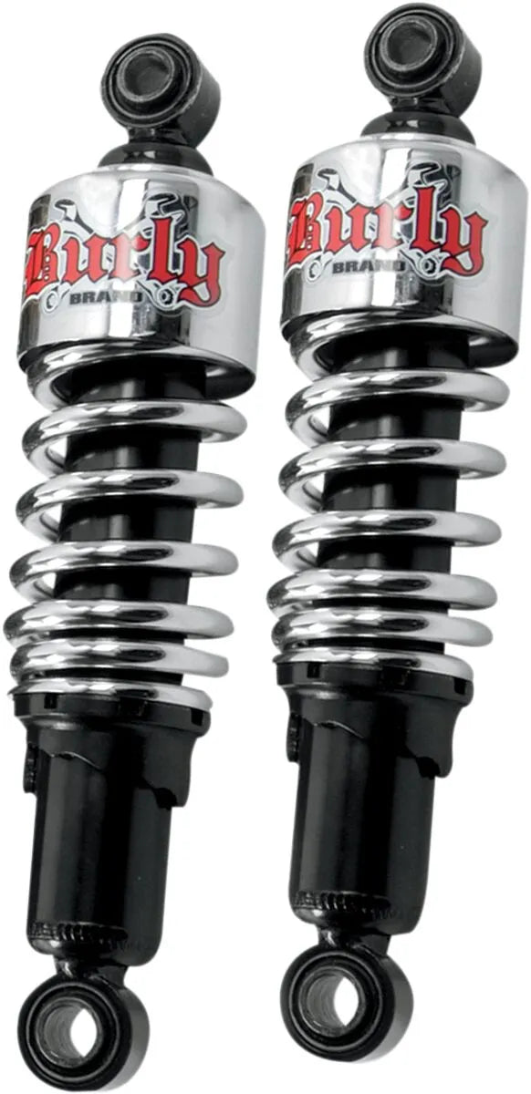 Burly Brand Slammer Shocks - 10.5" - Black - B28-1201B