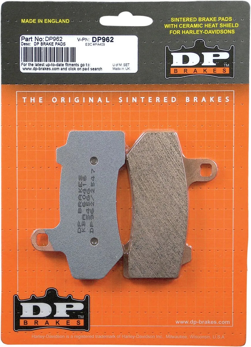 Dp Brakes Sintered Metal Brake Pads For Harley/buell - Front & Rear