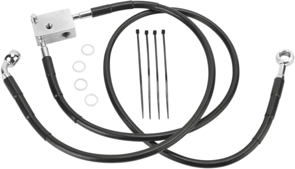 Drag Specialties Bremse slange sæt til bag - 33.5"