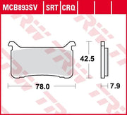 Trw Crq Series Carbon Race Bremseklodser Til Forreste Kalibre