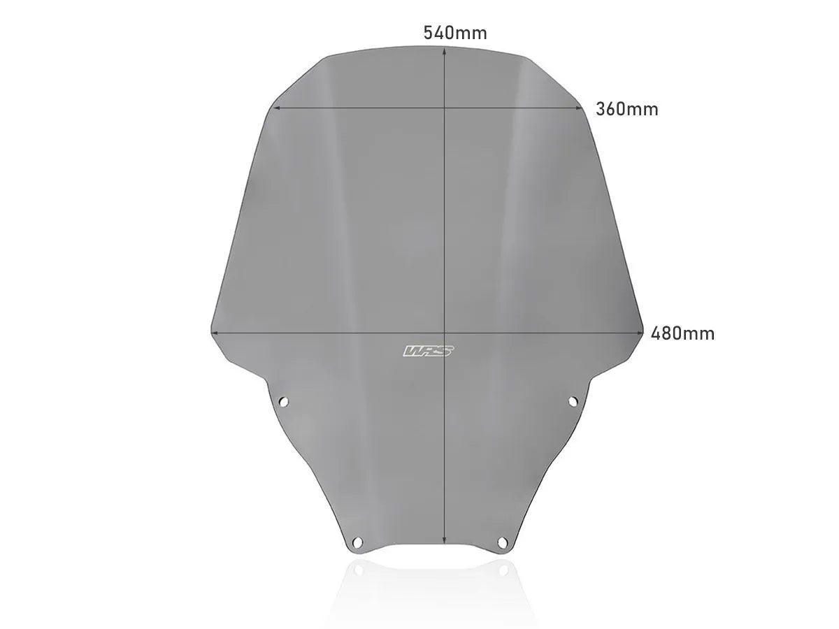 Wrs Scooter Windscreen - Enhanced Riding Comfort