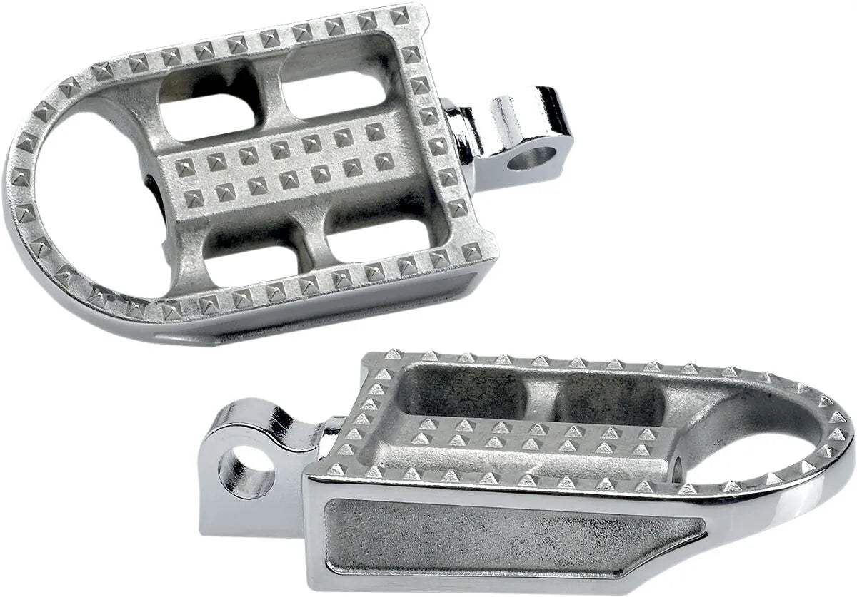 Biltwell Mushman Foot Pegs - Stainless Steel