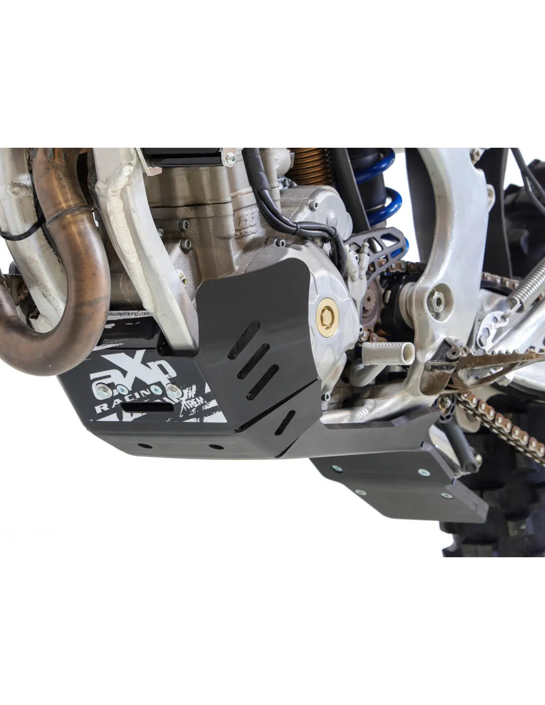 Axp Racing Xtrem Skid Plate Black 8mm for TM Racing