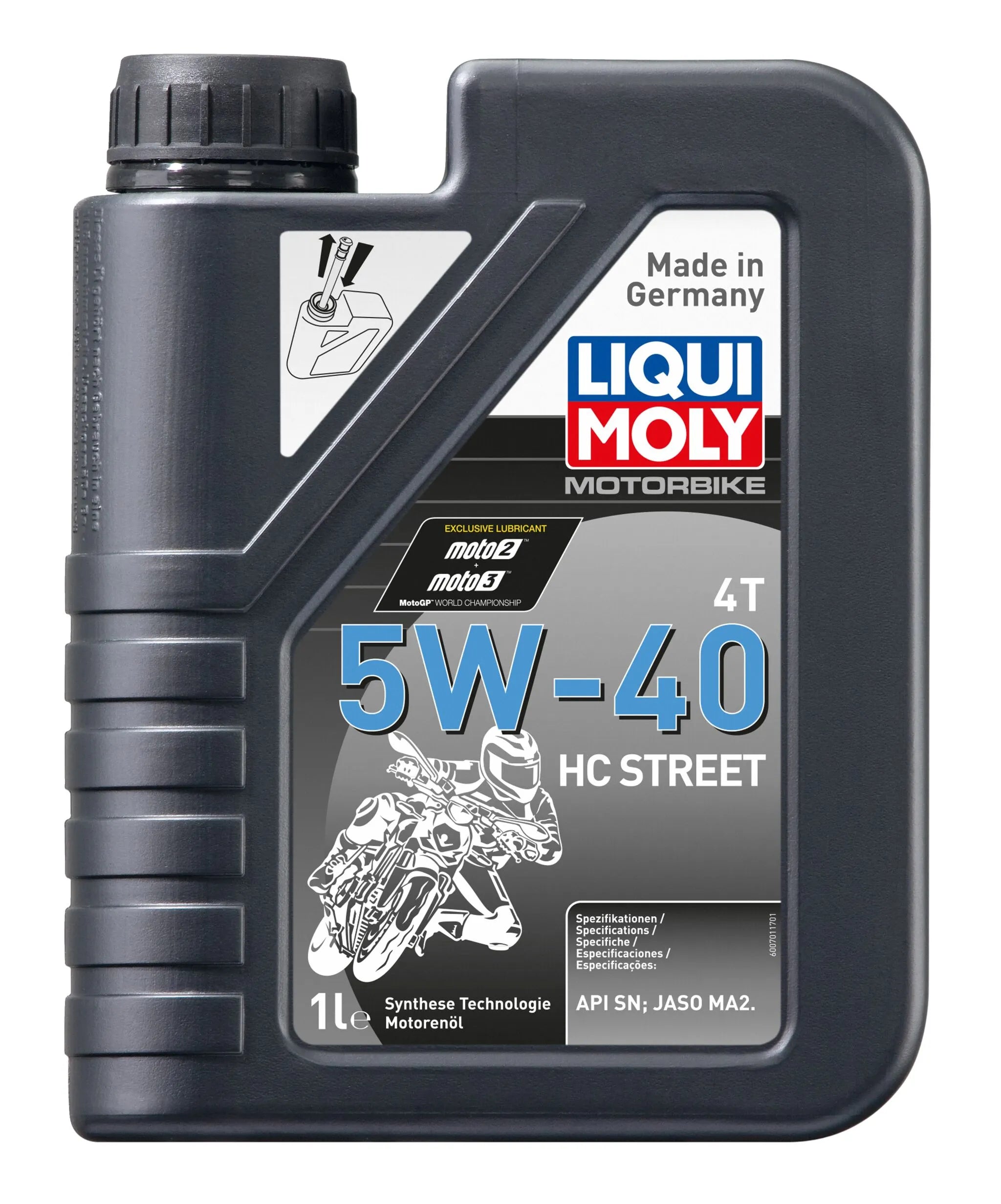 Liqui Moly 4t 5w-40 Hc Street Engine Oil 1 liter