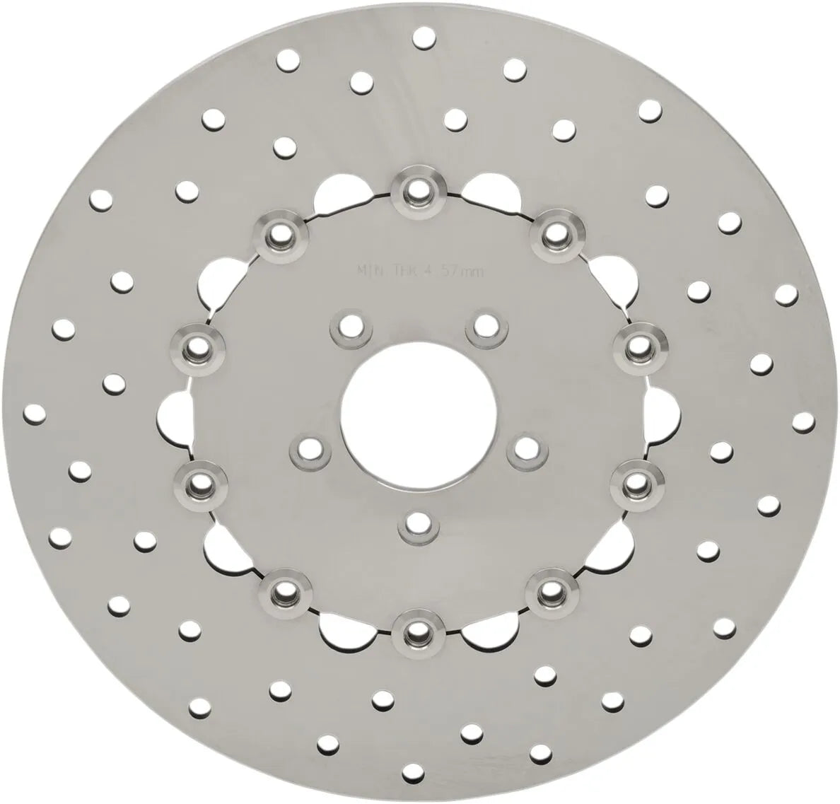 Drag Specialties Rustfrit Stål Bored Bremse Rotor