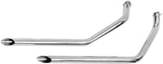 Paughco Staggered Dual Slash Cut Drag Pipes - Udstødning