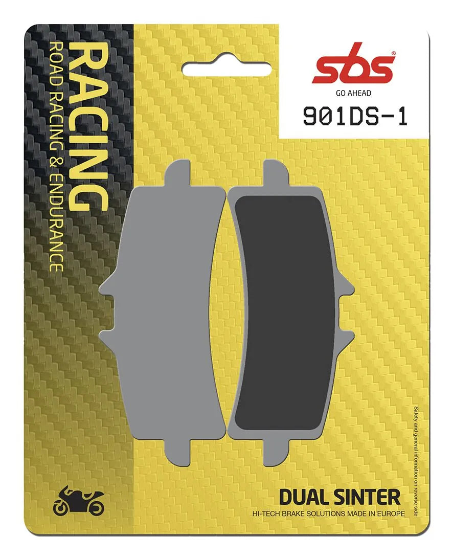 Sbs Ds Racing Dual Sintered Brake Pads Set