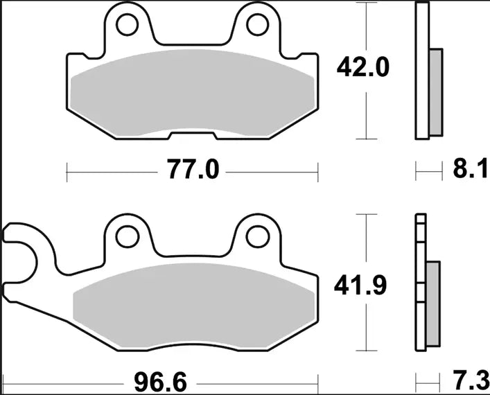 Brembo Sd Offroad Prime Line Sintered Brake Pads