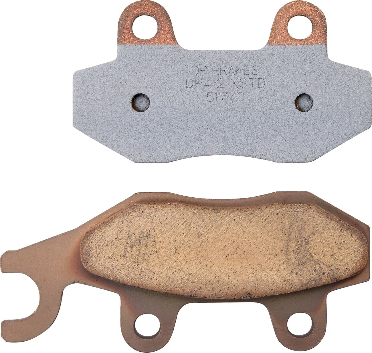 Dp Brakes Standard Sintrede Bremseklodser - Dp412 - For & Bag