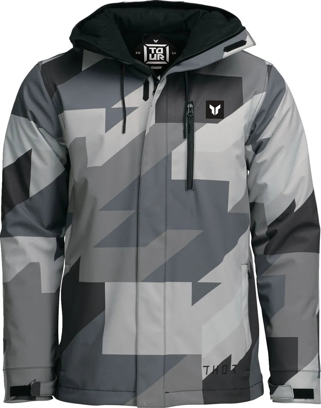 Thor Brave Tour Jacket - Dark Gray/Light Gray/Camo Black