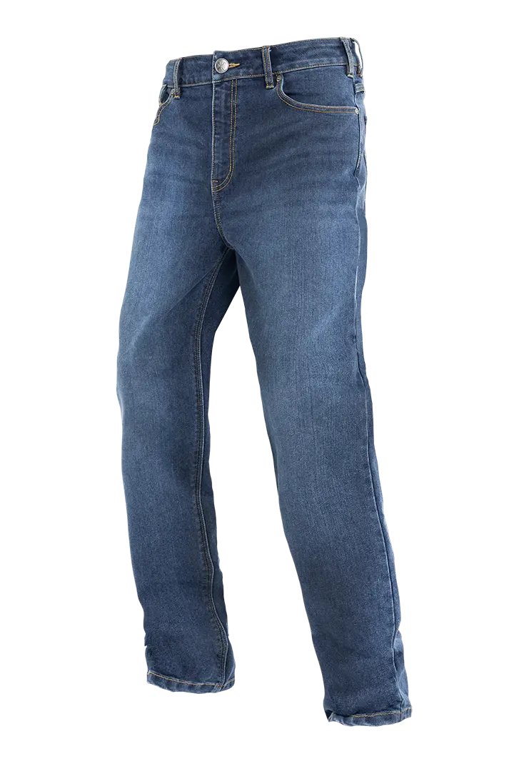 John Doe Chester Mono Loose Fit Riding Pants Indigo Blue