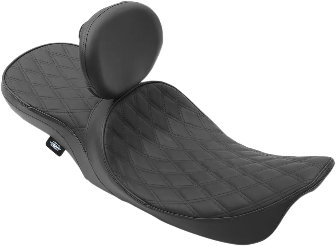 Drag Specialties Low Profile Touring Seat - For Harley Davidson