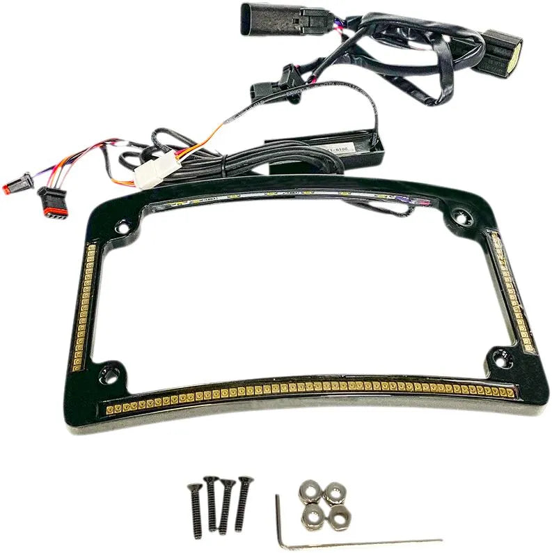 Custom Dynamics Led Radius License Plate Frame