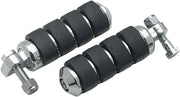 Kuryakyn Iso Pegs - Chrome & Black