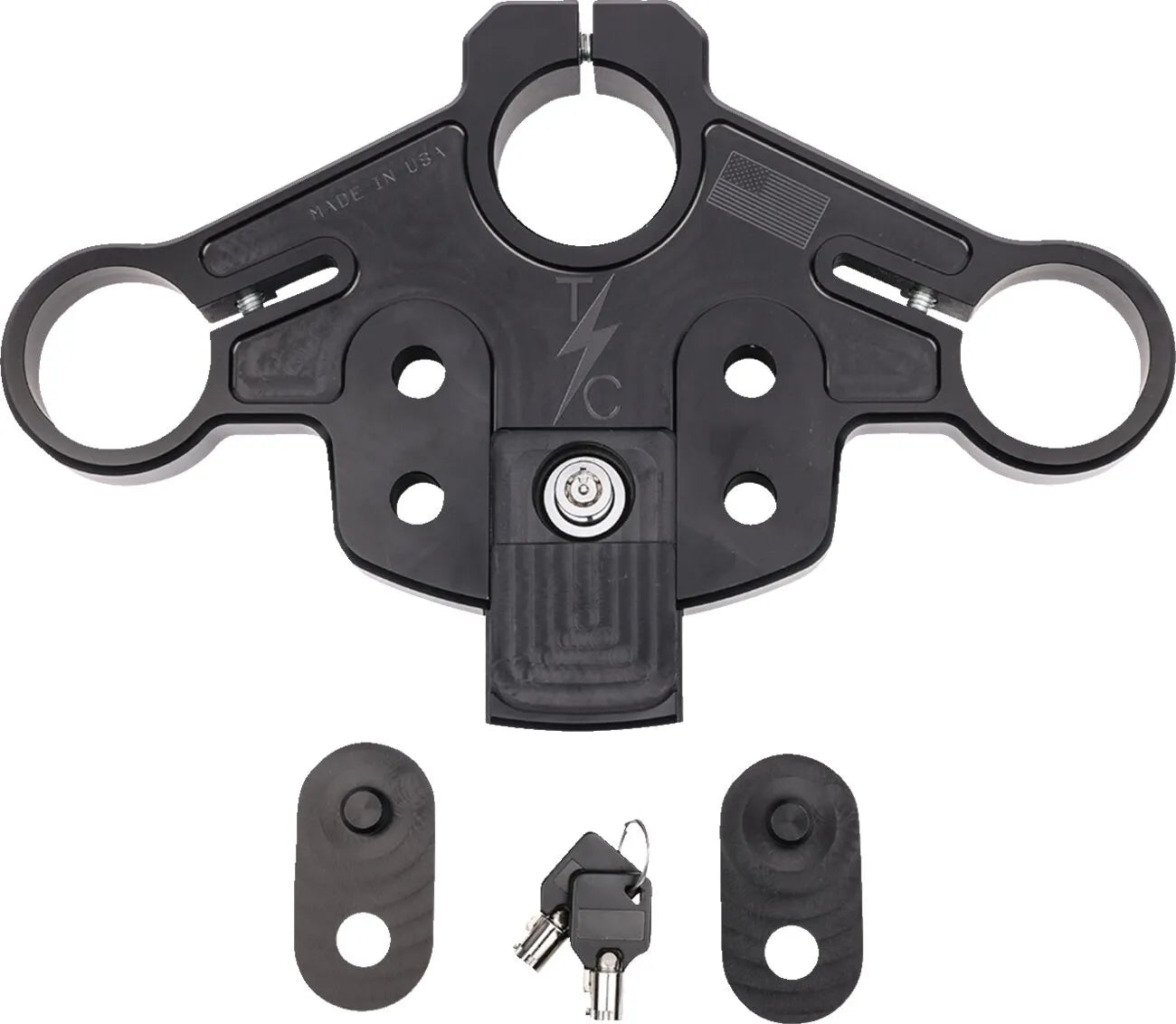 Thrashin Supply Co. Road Glide Top Tree - Black