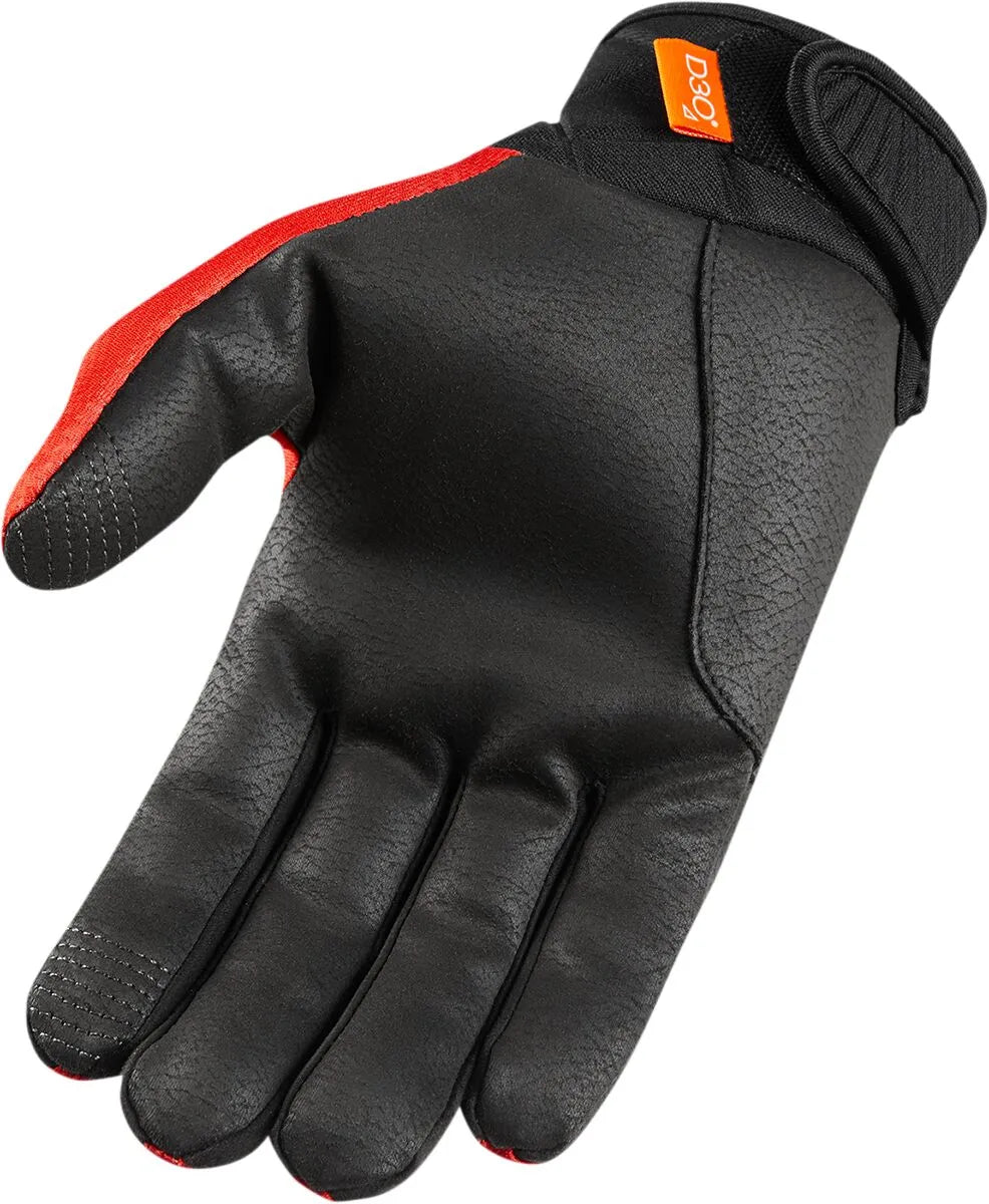 Icon Anthem 2 Ce™ Men's Motorcycle Gloves - Black/Red