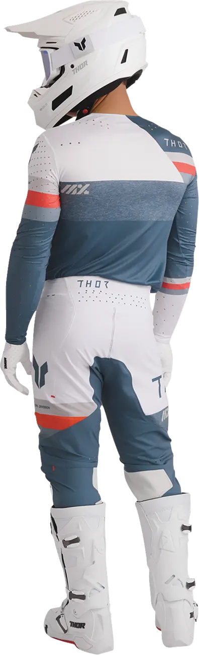 Thor Sportmode League Jersey - Blue/Red/White/Light Gray