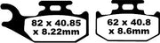 Ebc Tt Sport Carbon Fusion Bremseklodser - Foran