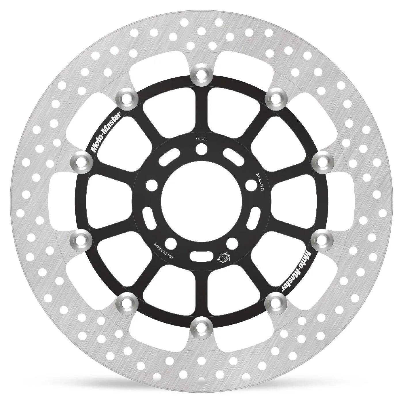 Moto-master Halo Serie Flydende Racing Rotor 330mm - Foran