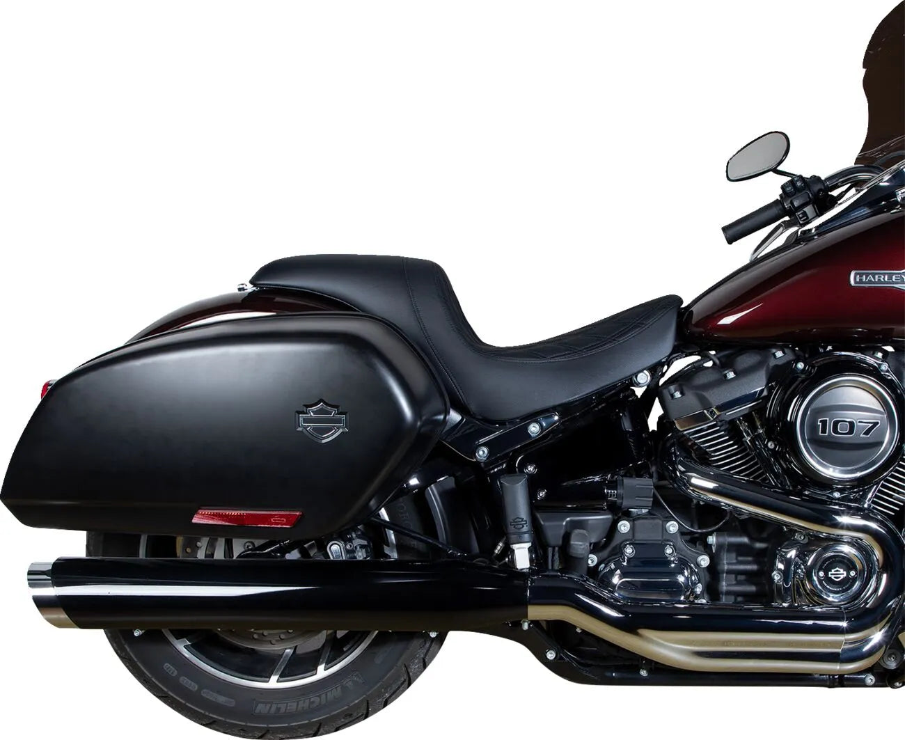 Drag Specialties Predator Seat - For Harley Davidson